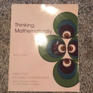 Thinking Mathematically